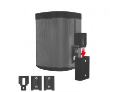 Vebos portable supporto a muro Sonos Play 1 nero