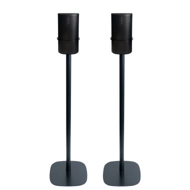 Piedistallo Vebos con Sonos Play Nero Doppio