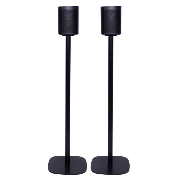 Vebos piedistallo Sonos One nero doppio
