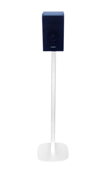 Piedistallo Vebos con Samsung HW-Q90R bianco