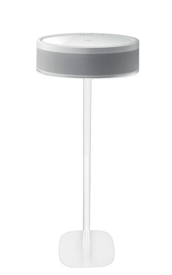Piedistallo Vebos con Yamaha MusicCast 50 bianco