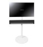 Piedistallo Vebos per Televisione Sonos Playbar bianco