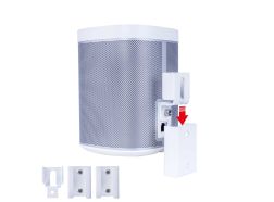 Vebos portable supporto a muro Sonos Play 1 bianco