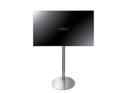 Piedistallo TV Vebos in acciaio inox