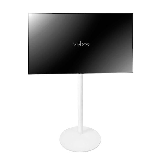 Piedistallo Vebos con Televisione bianco