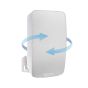 Supporto a muro Vebos per Sonos Five Girevole Bianco - Verticale