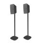 Piedistallo Vebos con Sonos Play 3 Nero Doppio coppia