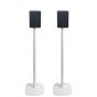 Piedistallo Vebos con Teufel Effekt 2 Bianco Doppio