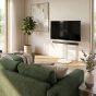 Vebos piedistallo televisione Samsung Soundbar bianco