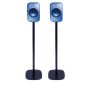 Piedistallo Vebos con KEF LSX Nero Doppio