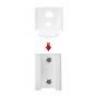 Prodotto Vebos Portable Supporto A Muro Sony SRS-ZR5 bianco vista aggiuntiva