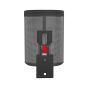 Prodotto Vebos Portable Supporto A Muro Sonos Play 1 nero vista posteriore