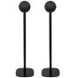 Coppia di piedistalli Vebos con Edifier R1280 Nero Doppio