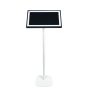 Piedistallo Vebos per Amazon Echo Show 21 bianco senza altoparlante