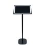 Piedistallo Vebos con Amazon Echo Show 21 nero