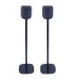 Coppia di piedistalli Vebos con Apple HomePod Nero Doppio
