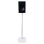 Piedistallo Vebos con Audio Pro A28 bianco