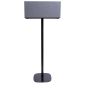 Piedistallo Vebos per Audio Pro C20 nero senza altoparlante