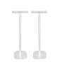 Piedistallo Vebos per Audio Pro T3/C3 Bianco Doppio senza altoparlante