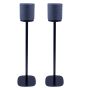 Coppia di piedistalli Vebos con B&O BeoPlay M5 Nero Doppio