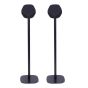Coppia di piedistalli Vebos con B&O BeoPlay S3 Nero Doppio