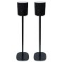 Piedistallo Vebos con Bluesound Pulse M Nero Doppio
