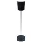 Piedistallo Vebos con Bluesound Pulse M nero