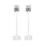 Coppia di piedistalli Vebos con Bose Home Speaker 300 Bianco Doppio