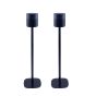 Coppia di piedistalli Vebos con Bose Home Speaker 300 Nero Doppio