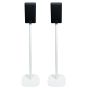 Piedistallo Vebos con Canton Smart Soundbox 3 Bianco Doppio