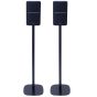 Coppia di piedistalli Vebos con Edifier R1280 Nero Doppio dettaglio