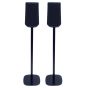 Coppia di piedistalli Vebos con Harman Kardon Citation 100 Nero Doppio