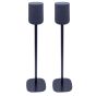 Coppia di piedistalli Vebos con Harman Kardon Citation One Nero Doppio