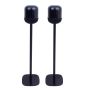 Coppia di piedistalli Vebos con Huawei Sound X Nero Doppio