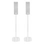 Coppia di piedistalli Vebos con Ikea Symfonisk Verticale Bianco Doppio