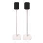 Coppia di piedistalli Vebos con LG Sound Suite M5 Bianco Doppio
