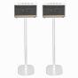 Coppia di piedistalli Vebos con Marshall Acton Bianco Doppio