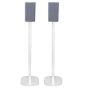 Coppia di piedistalli Vebos con Philips TAW6205 Bianco Doppio