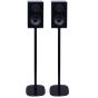 Piedistallo Vebos con Polk T15 Nero Doppio