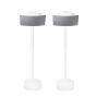 Coppia di piedistalli Vebos con Samsung M3 WAM351 Bianco Doppio