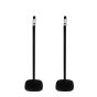 Coppia di piedistalli Vebos con Samsung M5 WAM550 Nero Doppio dettaglio
