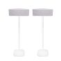 Coppia di piedistalli Vebos con Samsung M5 WAM551 Bianco Doppio