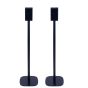 Coppia di piedistalli Vebos con LG SPQ8 S Nero Doppio