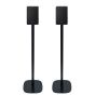 Coppia di piedistalli Vebos con Sharp HT-SPR52021BK Nero Doppio