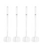 Piedistallo Vebos per Sony HT-A9 Bianco (4 Pezzi)