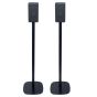 Coppia di piedistalli Vebos con Sony SA-RS3S Nero Doppio