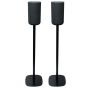Coppia di piedistalli Vebos con Sony SA-RS5 Nero Doppio