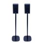 Coppia di piedistalli Vebos con Samsung HW-N950 Nero Doppio dettaglio