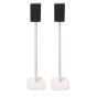 Coppia di piedistalli Vebos con TCL Q85H Bianco Doppio
