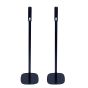 Coppia di piedistalli Vebos con Yamaha MusicCast 20 Nero Doppio dettaglio